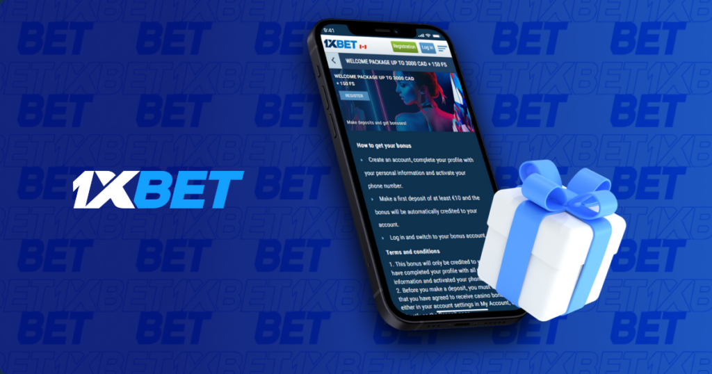 1xBet Мобильные бонусы и акции 